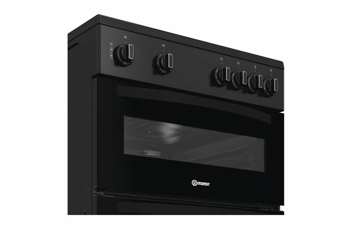 Indesit 60cm Freestanding Double Oven Electric Cooker | ITE6VMB