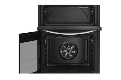 Indesit 60cm Freestanding Double Oven Electric Cooker | ITE6VMW