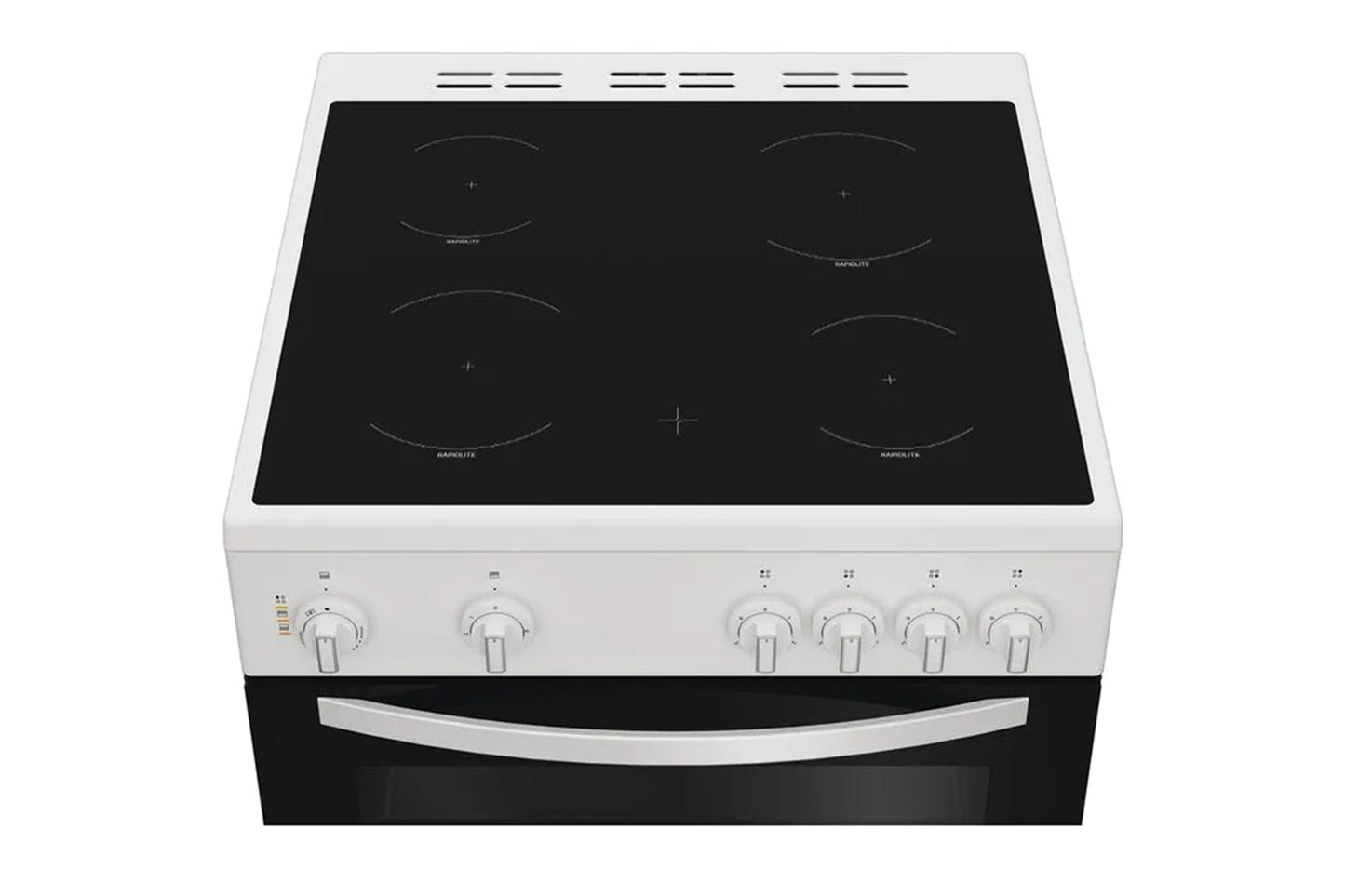 Indesit 60cm Freestanding Double Oven Electric Cooker | ITE6VMW
