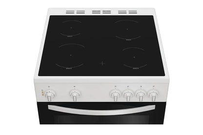 Indesit 60cm Freestanding Double Oven Electric Cooker | ITE6VMW