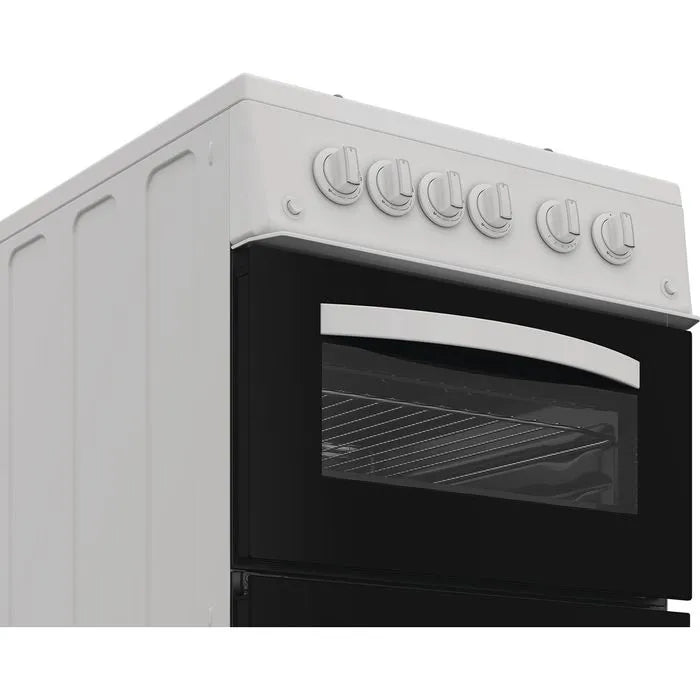 Indesit 50cm Built-in Double Oven Gas Cooker | ITG5GMW | White