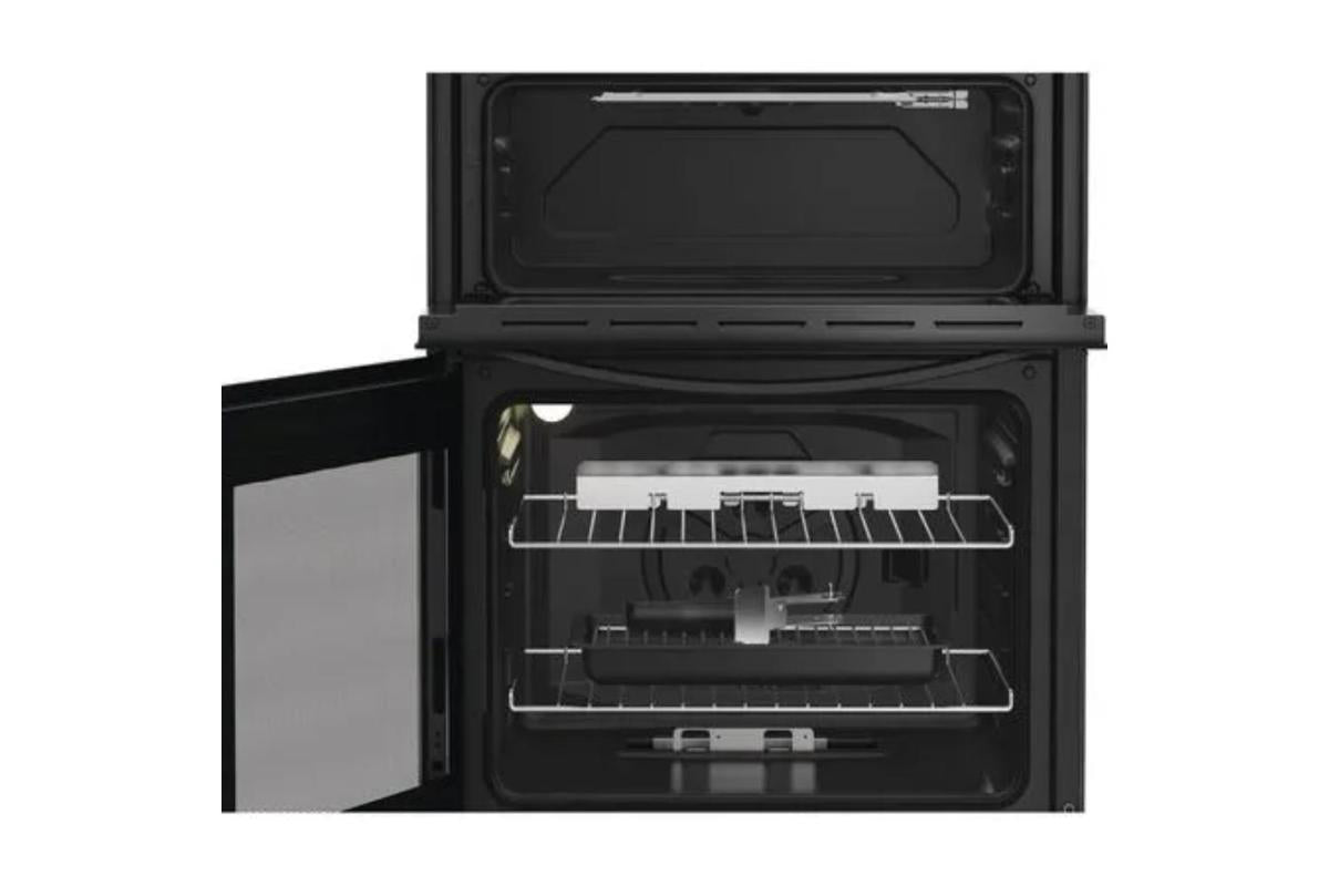 Indesit 60 cm Built-in Gas Twin Range Cooker | ITG6GB | Black