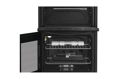 Indesit 60 cm Built-in Gas Twin Range Cooker | ITG6GB | Black