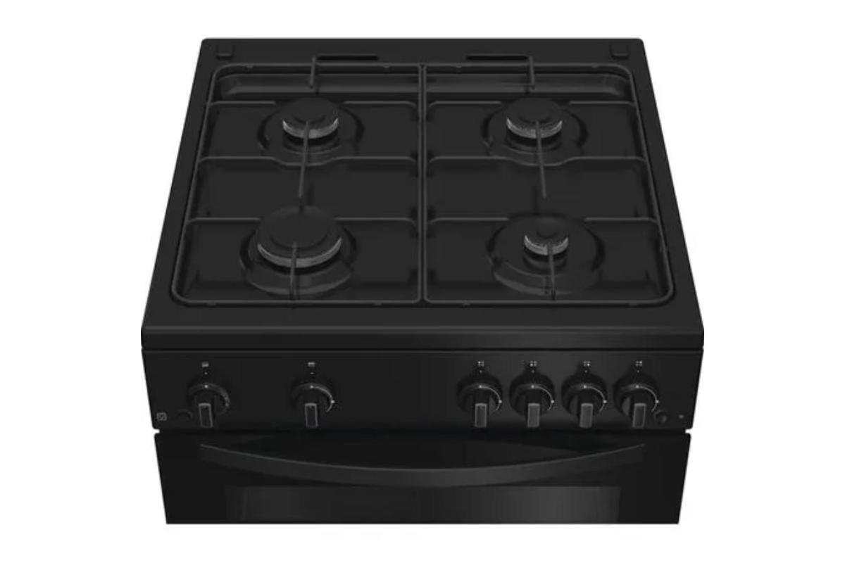 Indesit 60 cm Built-in Gas Twin Range Cooker | ITG6GB | Black