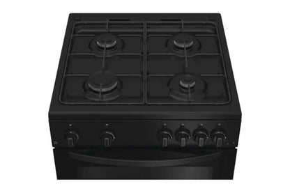Indesit 60 cm Built-in Gas Twin Range Cooker | ITG6GB | Black