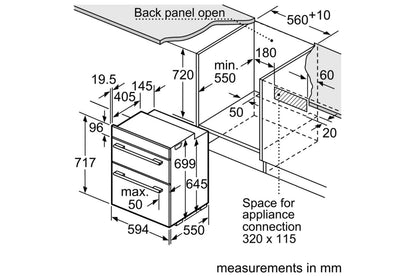 Neff N50 Built-under Double Oven | J1ACE2HN0B