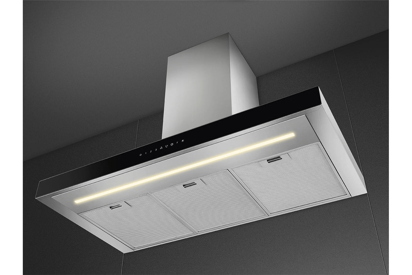 Smeg 90cm Chimney Cooker Hood | KBT9L4VN | Stainless Steel