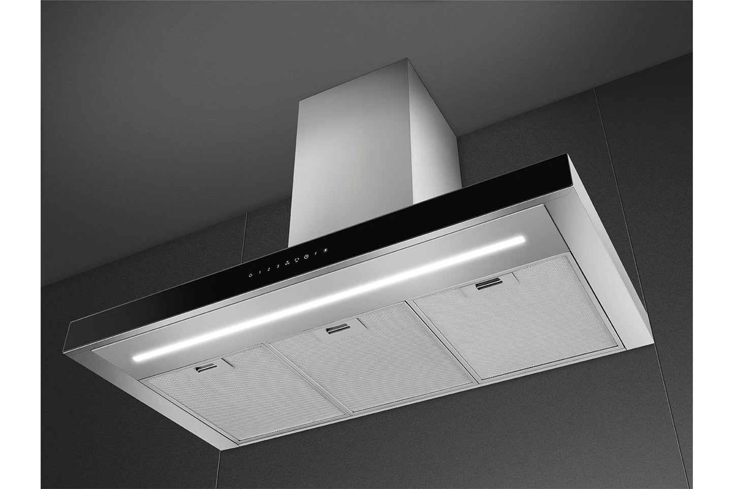 Smeg 90cm Chimney Cooker Hood | KBT9L4VN | Stainless Steel