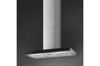 Smeg 90cm Chimney Cooker Hood | KBT9L4VN | Stainless Steel
