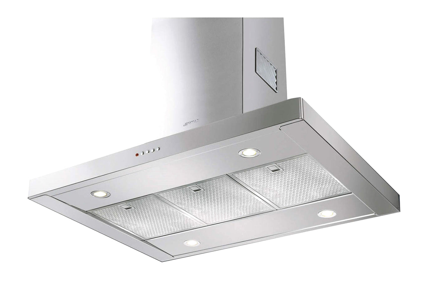 Smeg 90 cm Island Cooker Hood | KI90XE | Stainless Steel