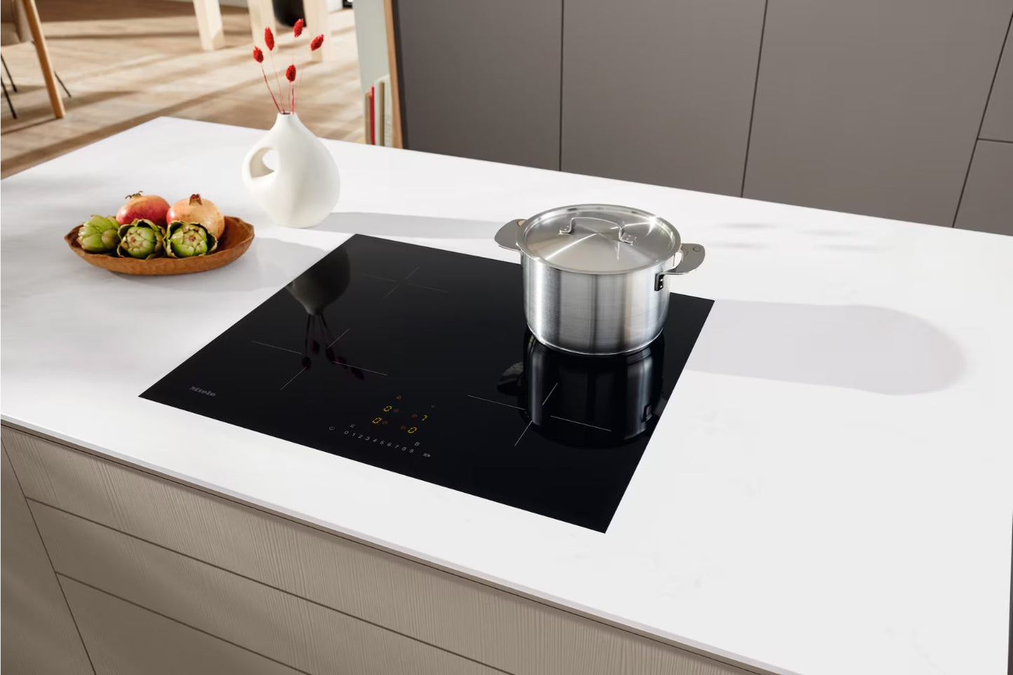Miele 62cm Built-in Electric Induction Hob | KM7361FL | Black