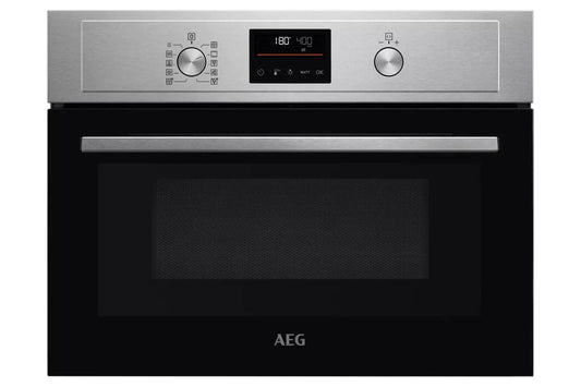 AEG 3000 Series 43L Built-in Microwave Oven | KMX365060M | Stainless Steel