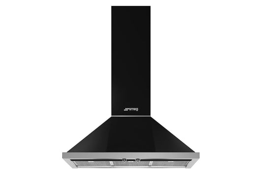 Smeg 90cm Chimney Hood | KPF9BL | Black