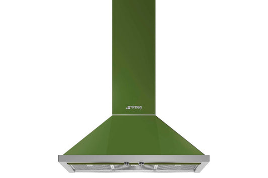 Smeg 90cm Chimney Hood | KPF9OG | Olive Green