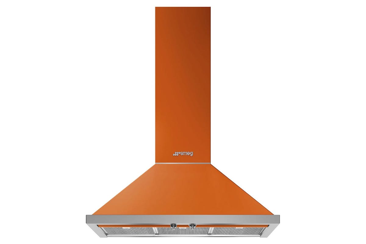 Smeg 90cm Chimney Hood | KPF9OR | Orange