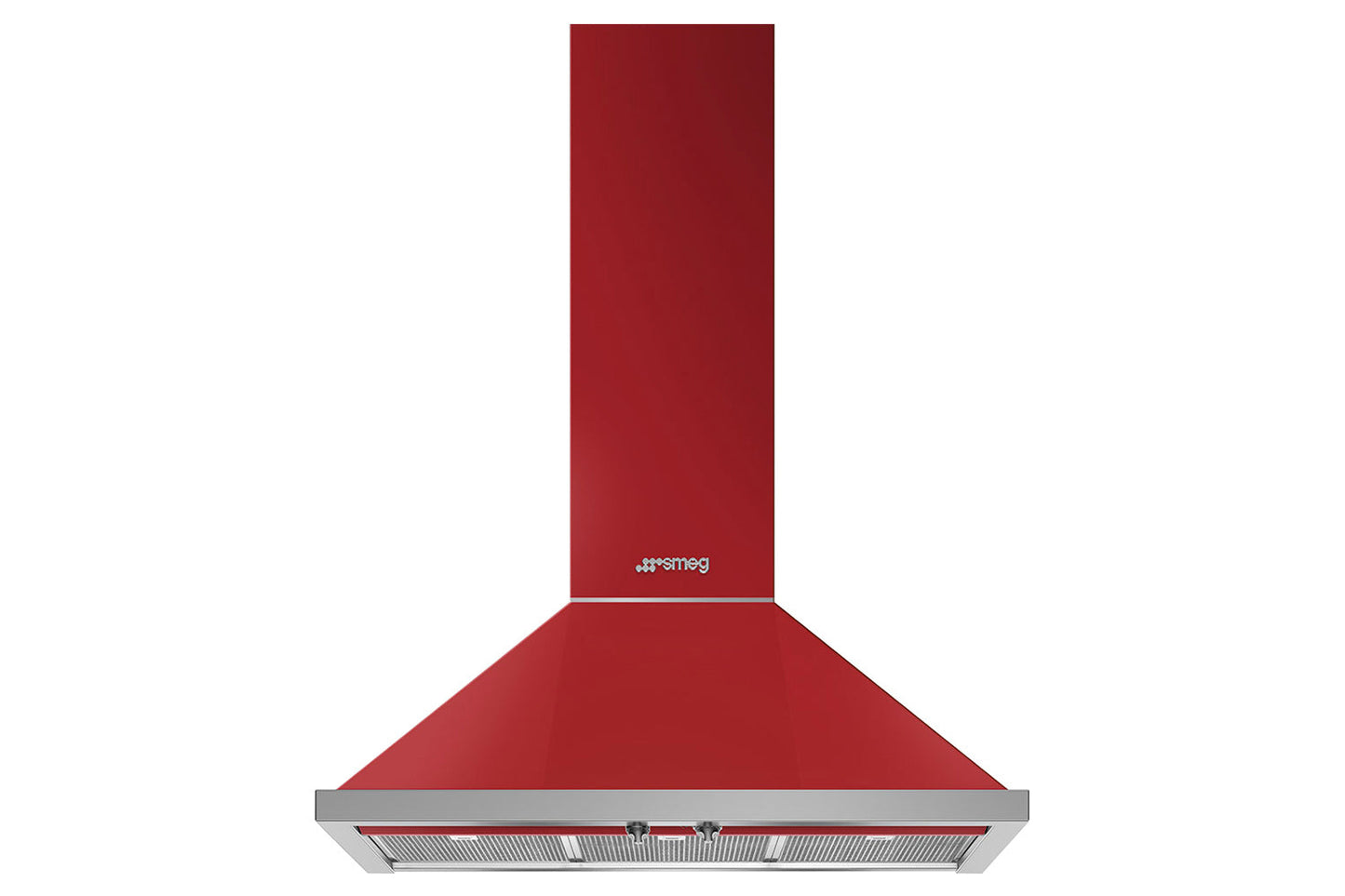 Smeg 90cm Chimney Hood | KPF9RD | Red