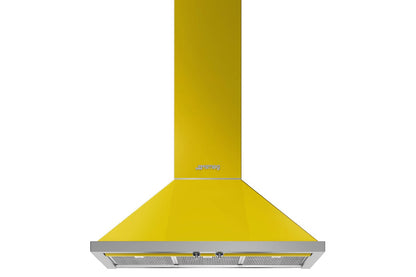 Smeg 90cm Chimney Hood | KPF9YW | Yellow