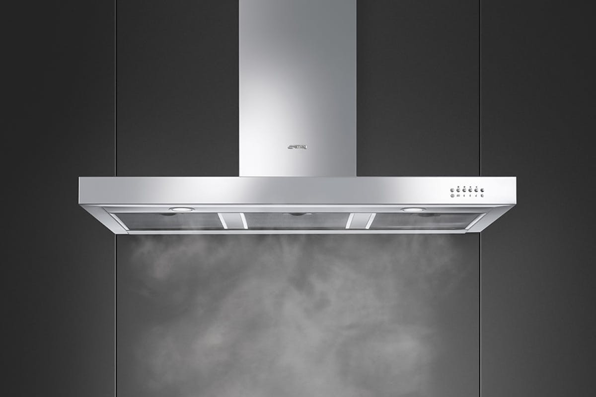 Smeg 110cm Universal Chimney Hood | KS110XE | Stainless Steel