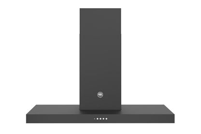Bertazzoni 100cm Master Series Wallmount Cooker Hood | KT100P1NEV | Matt Black
