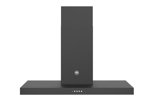 Bertazzoni 100cm Master Series Wallmount Cooker Hood | KT100P1NEV | Matt Black