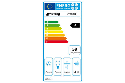 Smeg 90cm Victoria Chimney Hood | KT90BLE
