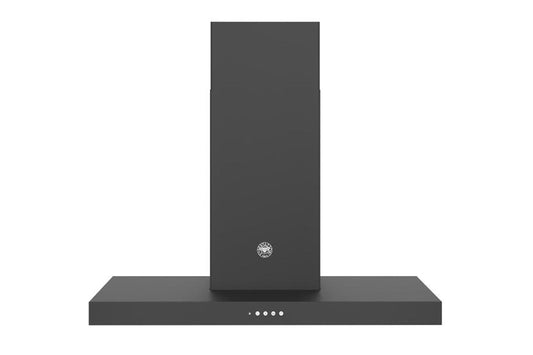 Bertazzoni 90cm Master Series Wallmount Cooker Hood | KT90P1NEV | Matt Black