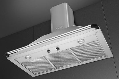 Smeg 90cm Victoria Aesthetic Chimney Hood | KTR90XE | Stainless Steel