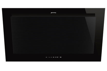 Smeg 90cm Chimney Cooker Hood | KV194B3 | Black