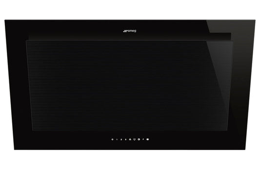 Smeg 90cm Chimney Cooker Hood | KV194B3 | Black