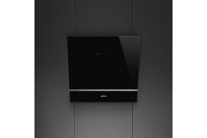 Smeg 60cm Universal Chimney Hood | KV26N | Black