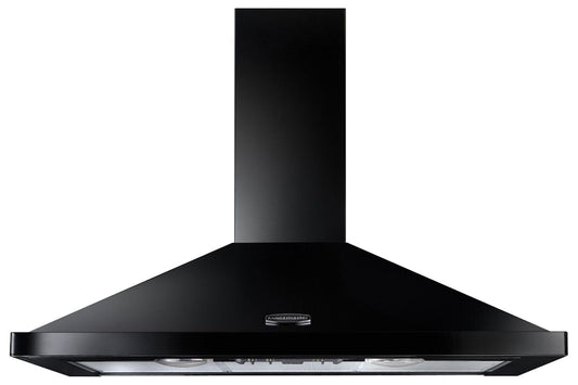 Rangemaster 110cm Chimney Hood | LEIHDC110BC | Black
