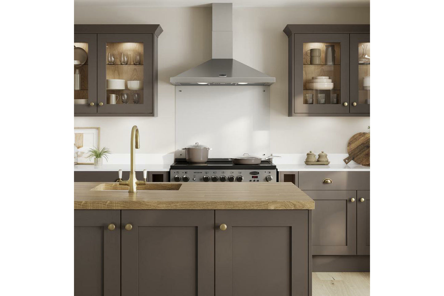 Rangemaster 90cm Chimney Hood | LEIHDC90SC/