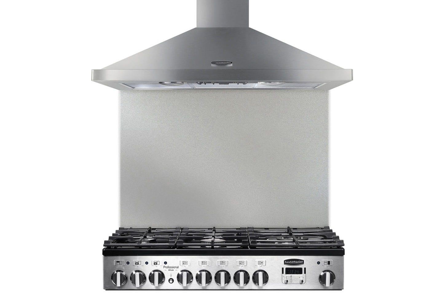 Rangemaster 90cm Splashback | LEISP90SS/ | Stainless Steel