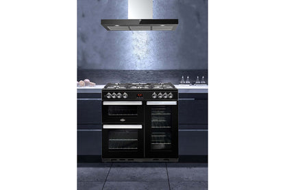 Belling 90cm Linear Box Style Cooker Hood | LIN900STA