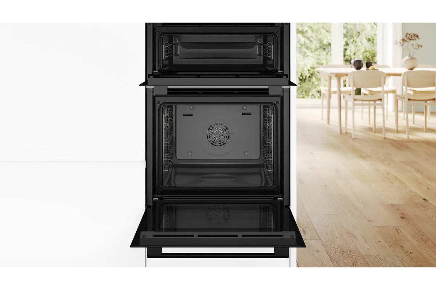 Bosch Series 4 Built-in Double Oven | MBA533BB3B | Black