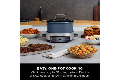 Ninja 6L Foodi Possible 8-in-1 Slow Cooker | MC1101UK | Midnight Blue