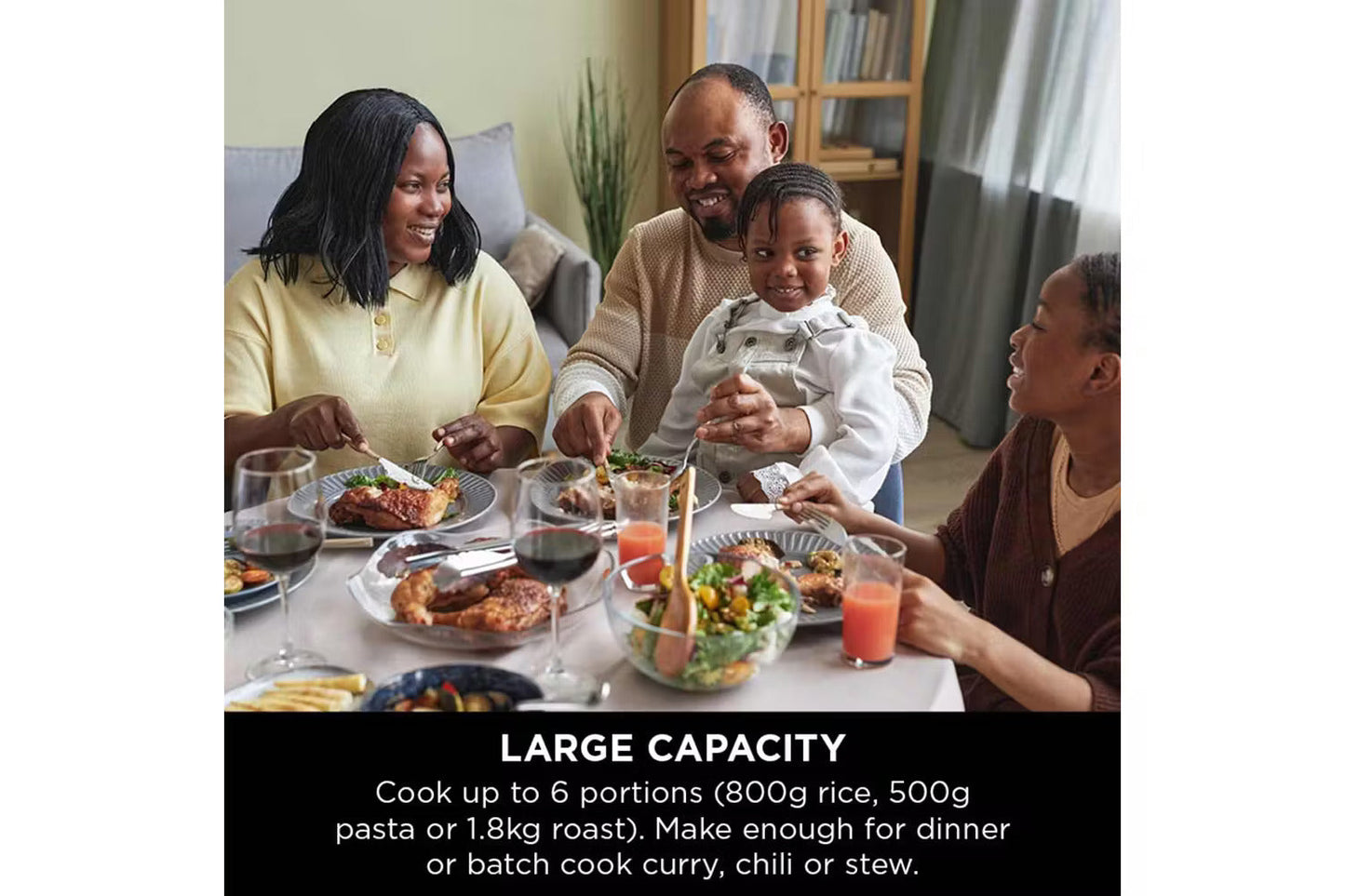 Ninja 6L Foodi Possible 8-in-1 Slow Cooker | MC1101UK | Midnight Blue