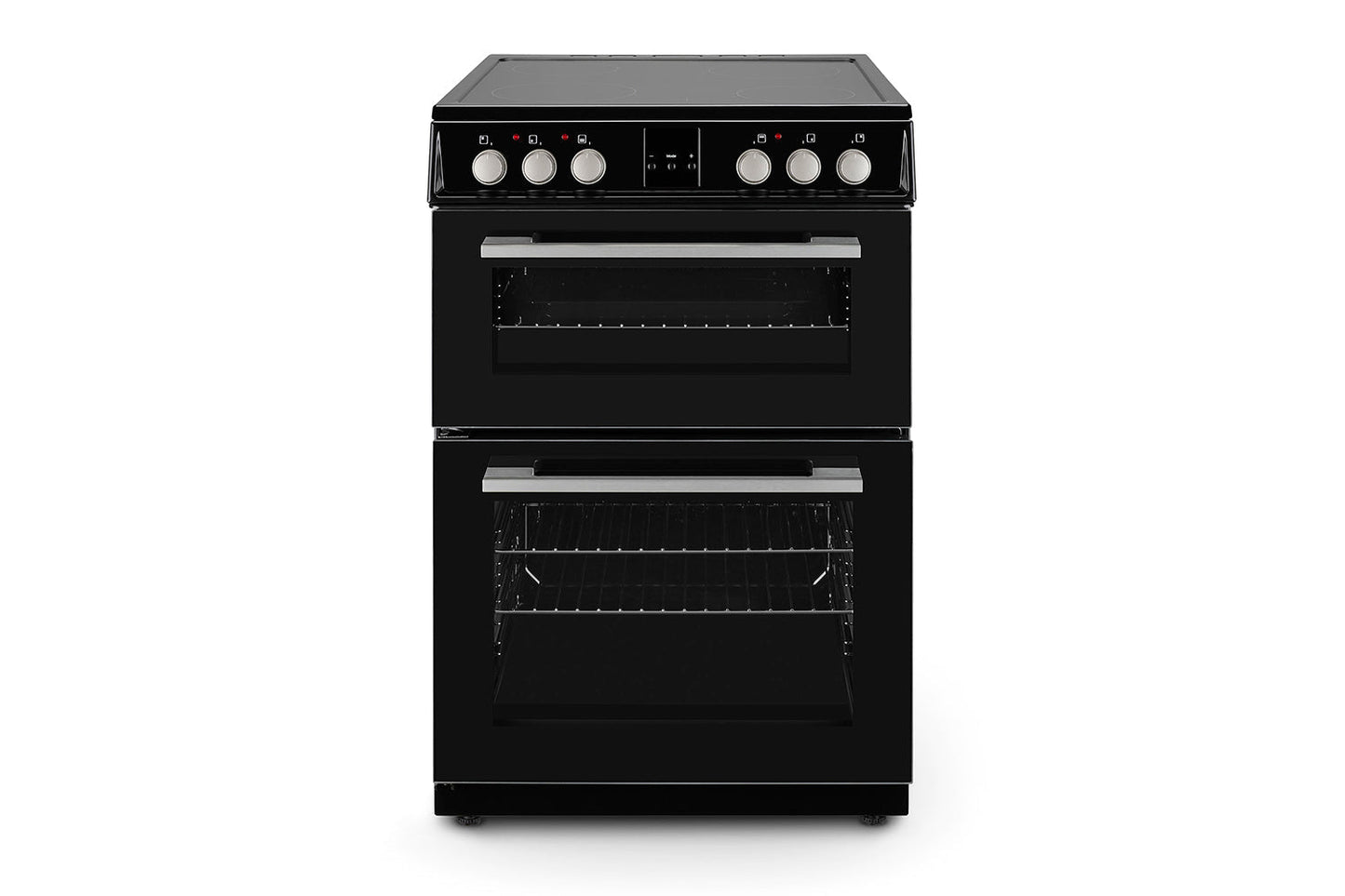 Montpellier 60cm Double Electric Cooker | MDOC60FK | Black