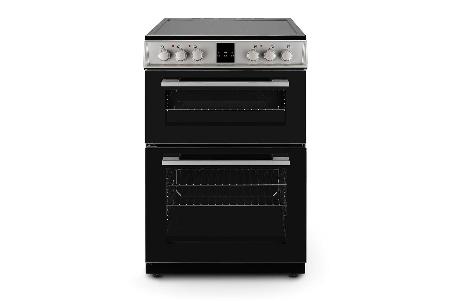 Montpellier 60cm Double Electric Cooker | MDOC60FS | Silver