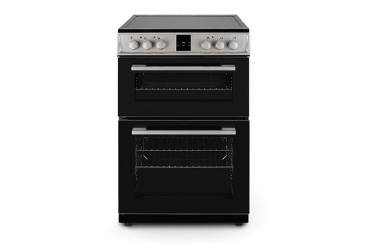 Montpellier 60cm Double Electric Cooker | MDOC60FS | Silver