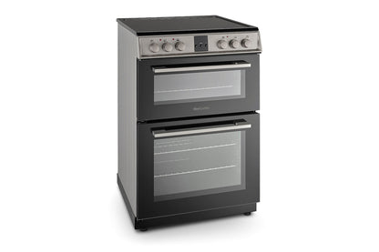 Montpellier 60cm Double Electric Cooker | MDOC60FS | Silver
