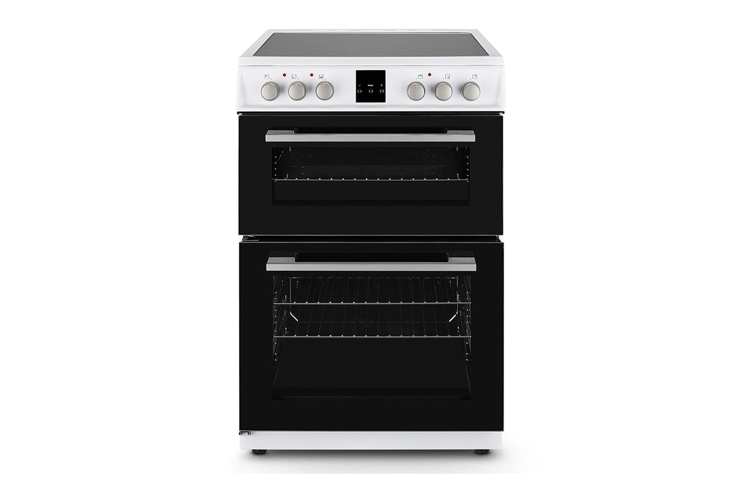 Montpellier 60cm Double Electric Cooker | MDOC60FW | White