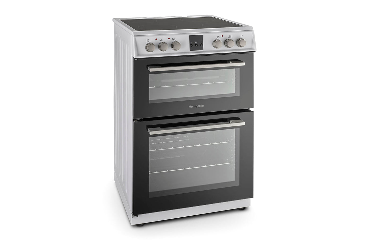 Montpellier 60cm Double Electric Cooker | MDOC60FW | White