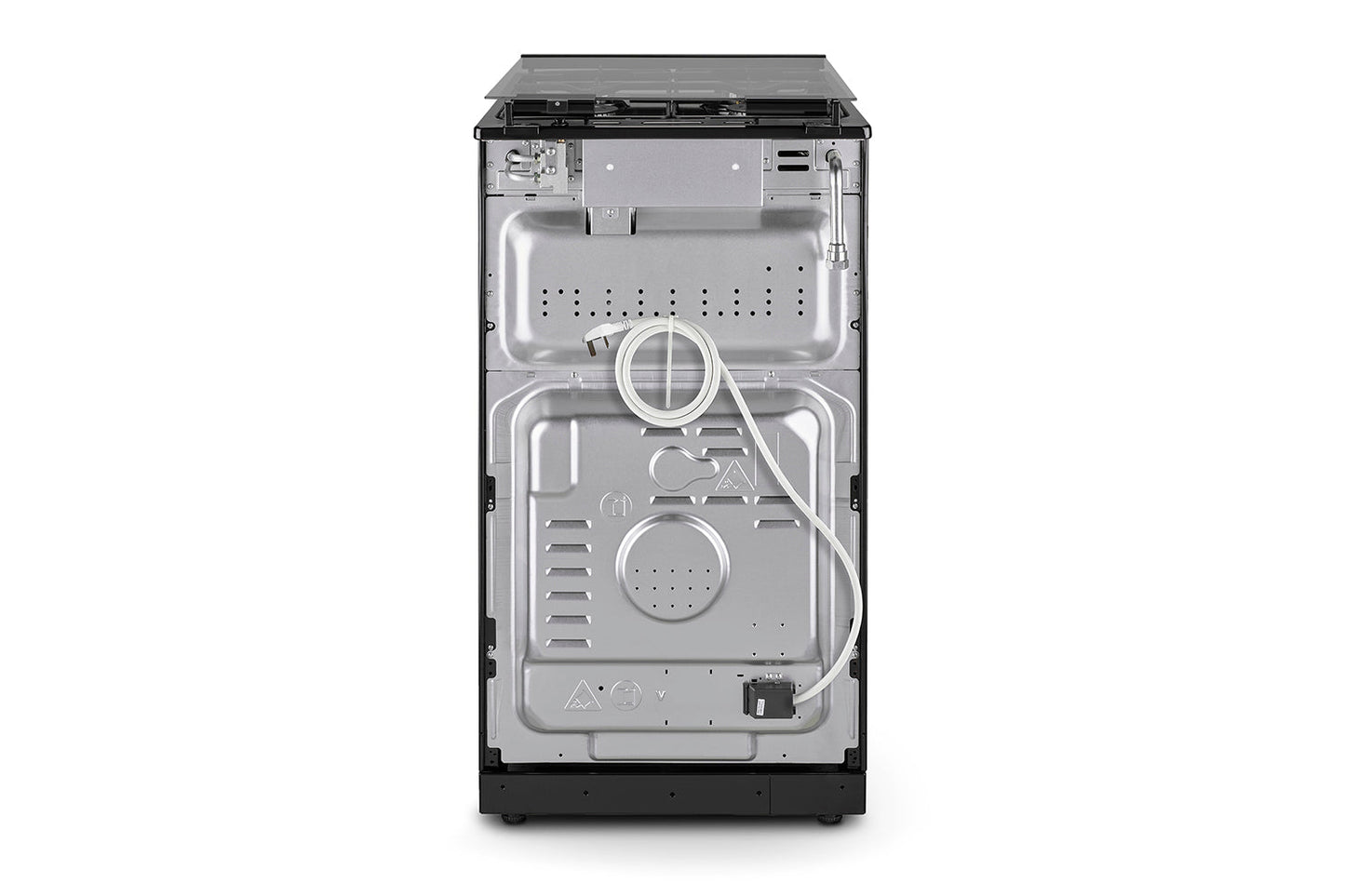 Montpellier 50cm Freestanding Double Gas Cooker | MDOG50LK | Black