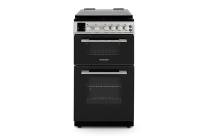 Montpellier 50cm Freestanding Double Gas Cooker | MDOG50LS | Silver
