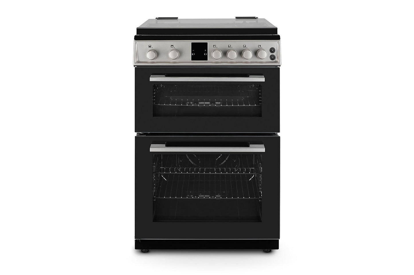 Montpellier 60cm Freestanding Double Oven Gas Cooker | MDOG60LS | Silver