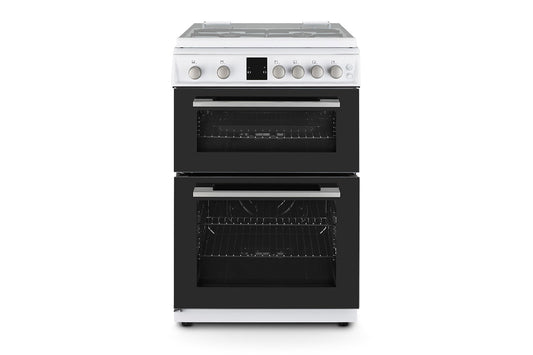 Montpellier 60cm Freestanding Double Oven Gas Cooker | MDOG60LW | White