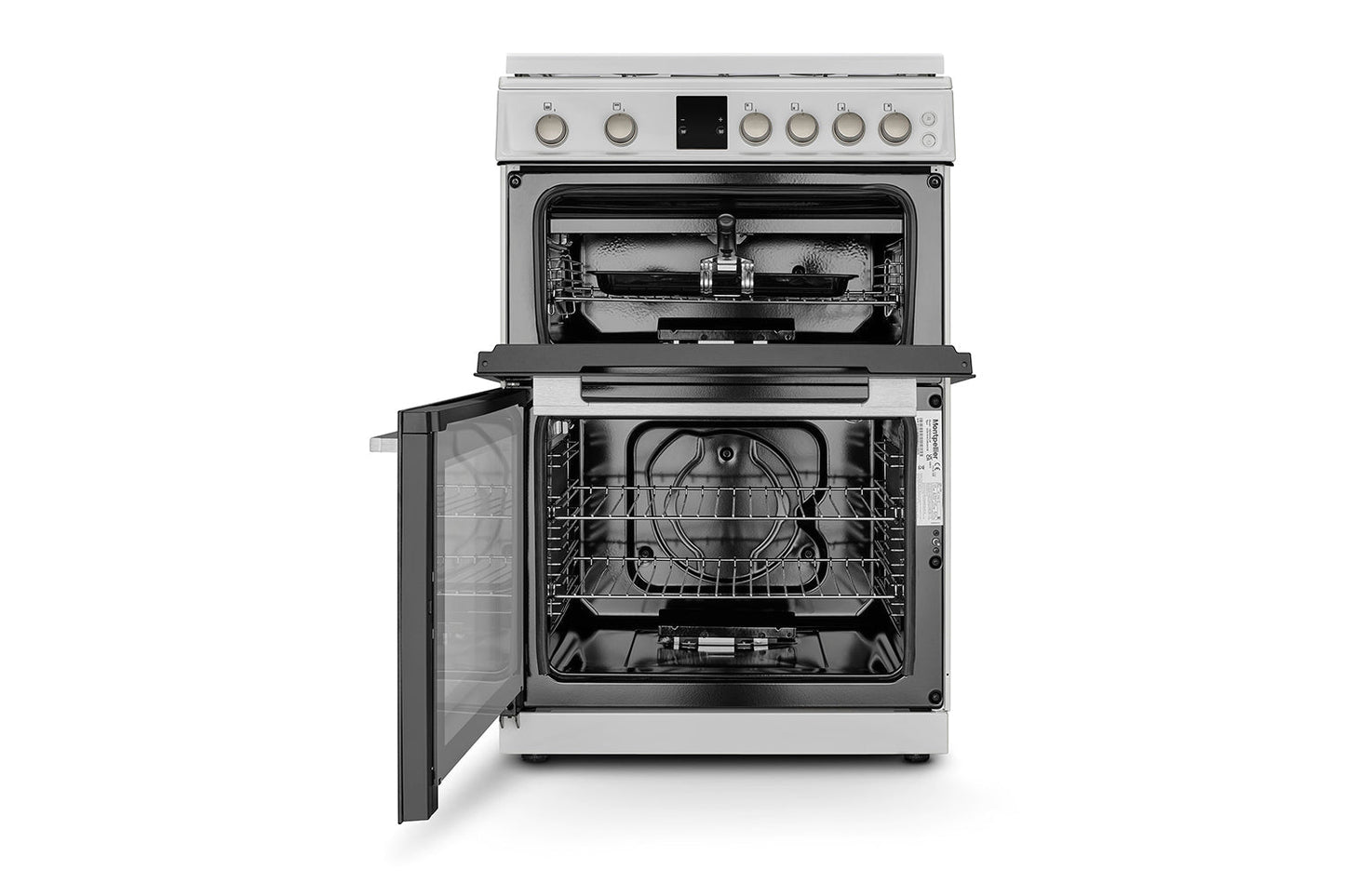 Montpellier 60cm Freestanding Double Oven Gas Cooker | MDOG60LW | White