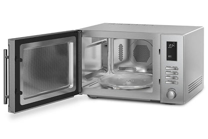 Smeg  34L 1800W Freestanding Combination Microwave Oven | MOE34CXIUK | Stainless Steel