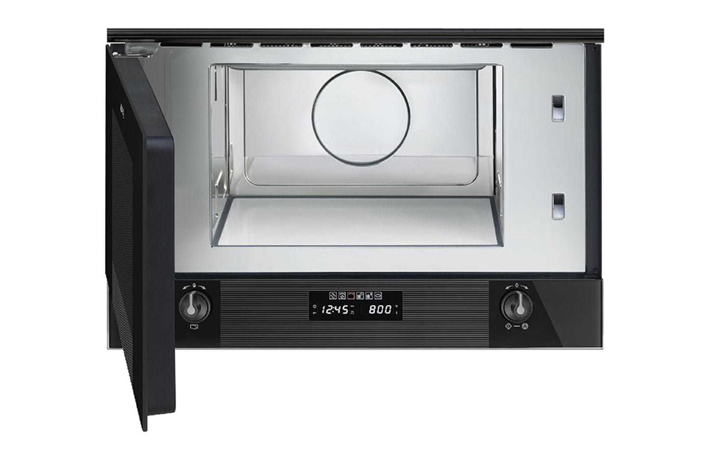 Smeg 22L 2700W Built-in Microwave | MP122B3 | Black